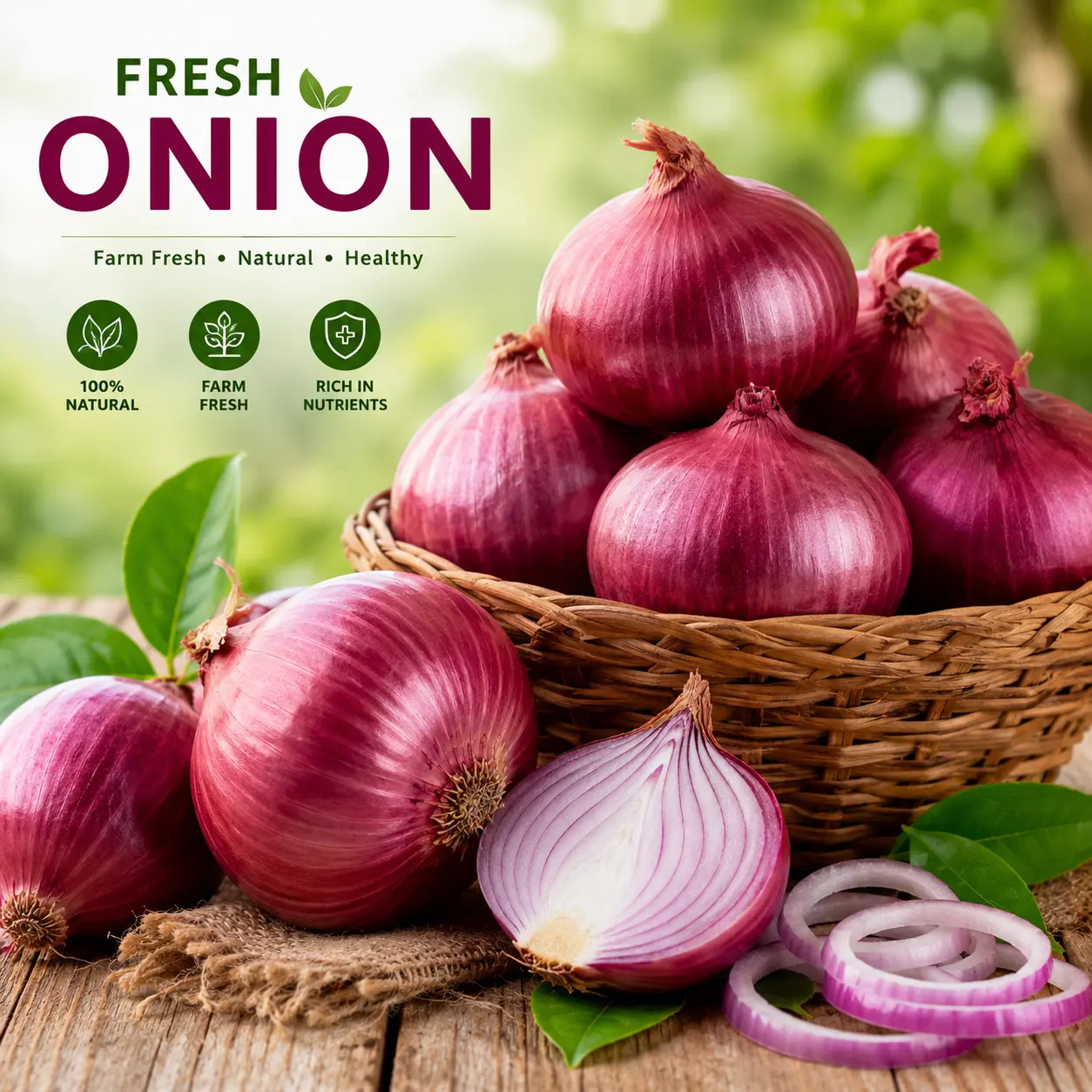 Fresh Onion – Strong, Fresh &amp; Farm Selected 🧅🌿