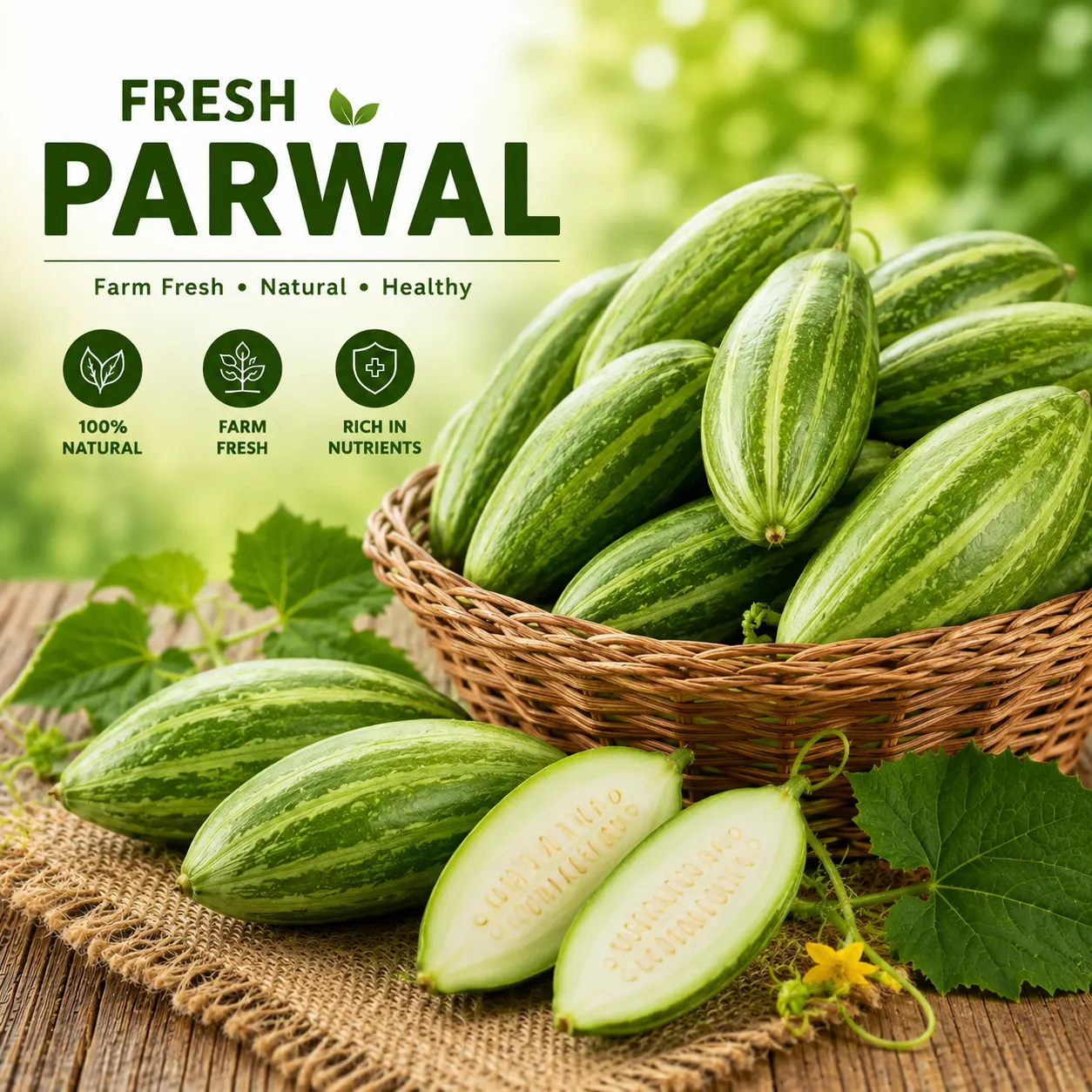 Fresh Parwal – Tasty, Fresh &amp;amp;amp; Healthy Choice 🌿🥒